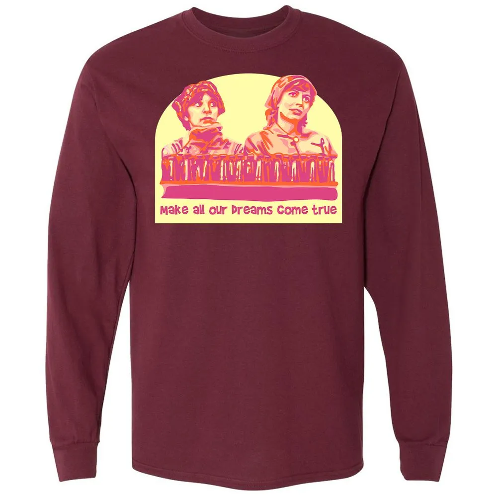 Long Sleeve T-Shirt - 2CE4YNTJ - Maroon - 11