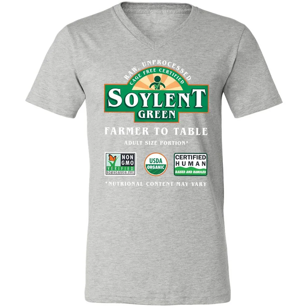 Unisex V-Neck T-Shirt - KNLLZQCZ - Athletic Heather - 7