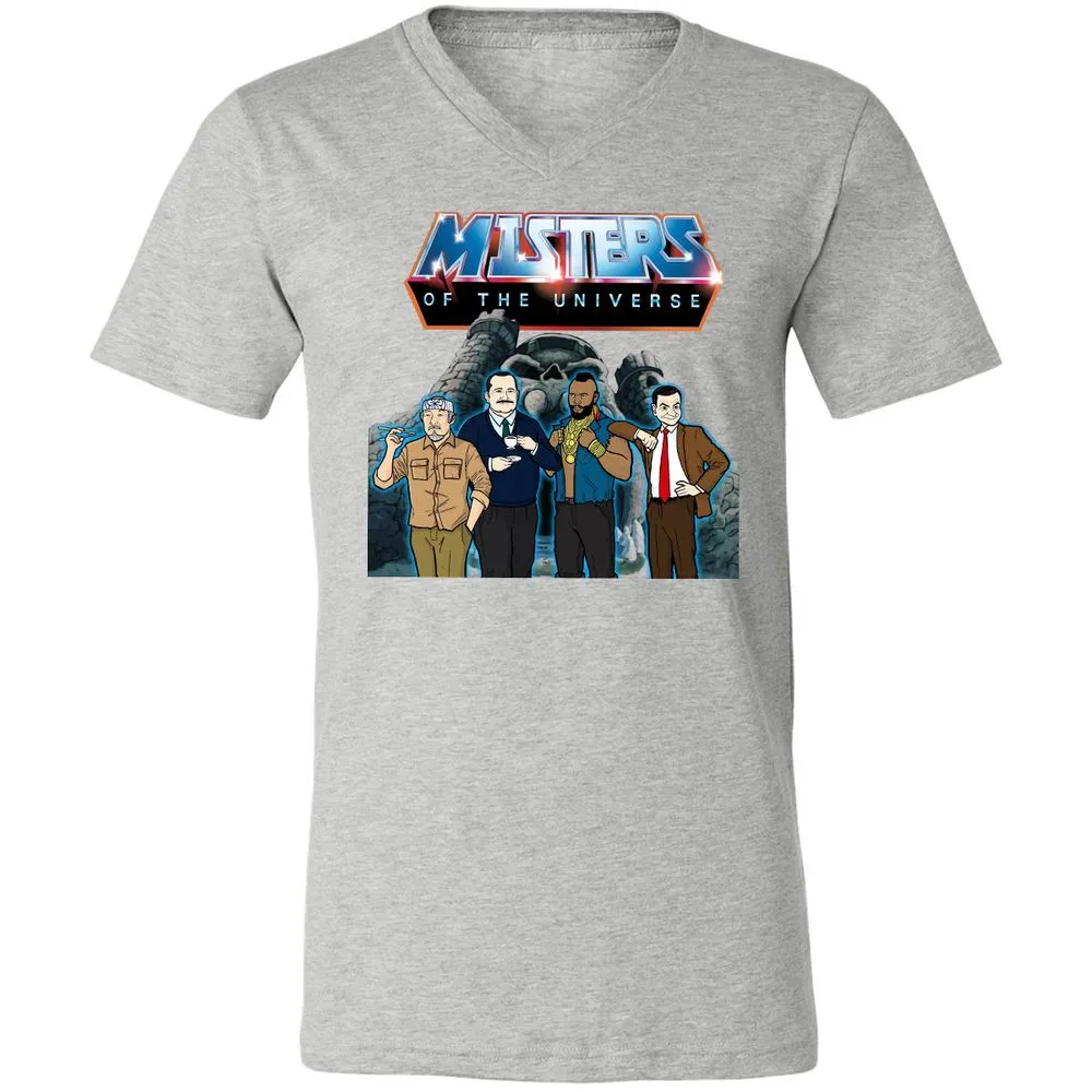 Unisex V-Neck T-Shirt - CRAYZQV6 - Athletic Heather - 7