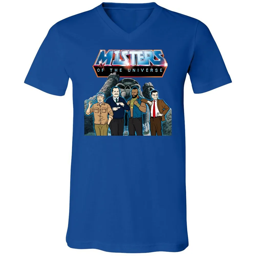 Unisex V-Neck T-Shirt - CRAYZQV6 - True Royal - 4