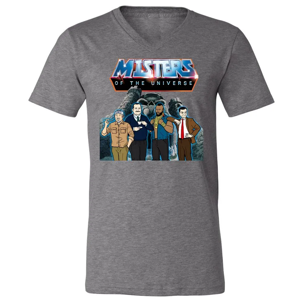 Unisex V-Neck T-Shirt - CRAYZQV6 - Deep Heather - 13