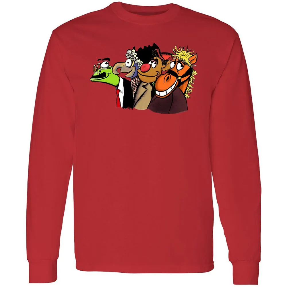 Long Sleeve T-Shirt - 1NZPXSAK - Red - 14