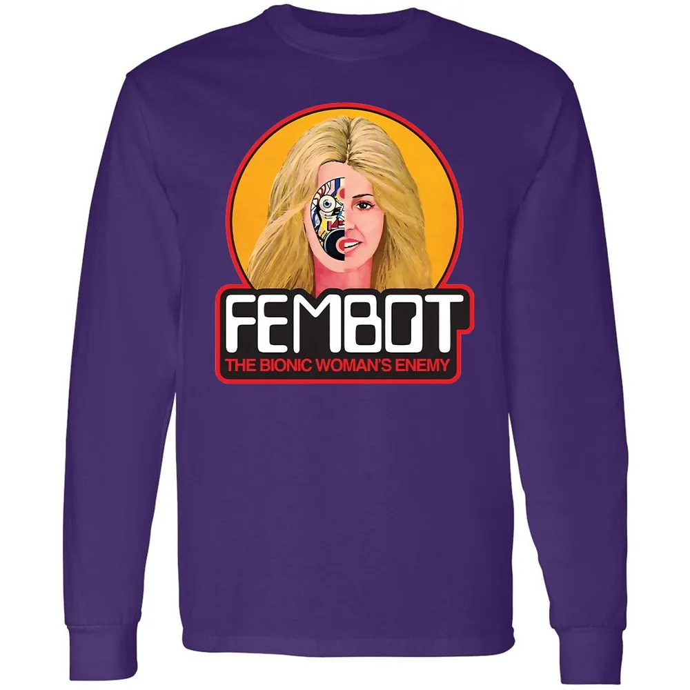 Long Sleeve T-Shirt - 9K1BU86X - Purple - 13