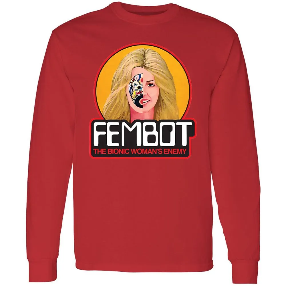 Long Sleeve T-Shirt - 9K1BU86X - Red - 14