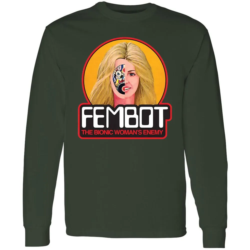 Long Sleeve T-Shirt - 9K1BU86X - Forest Green - 4
