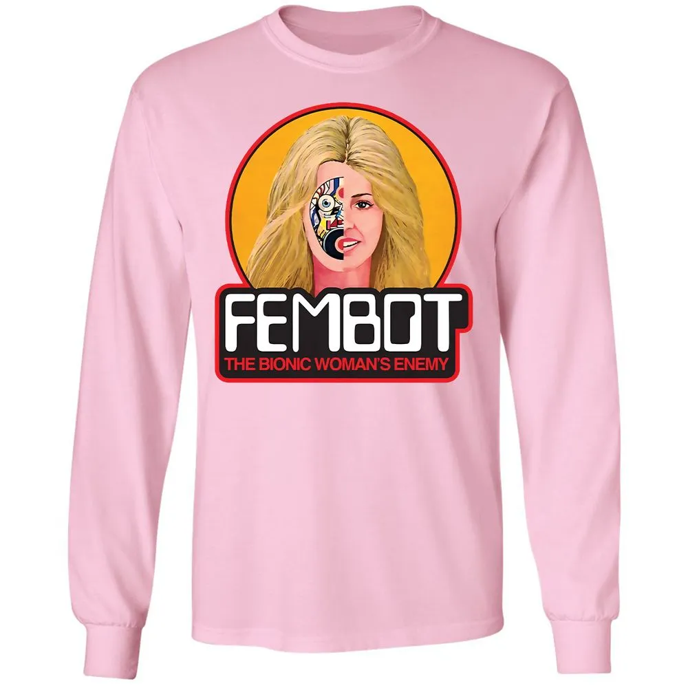 Long Sleeve T-Shirt - 9K1BU86X - Light Pink - 3