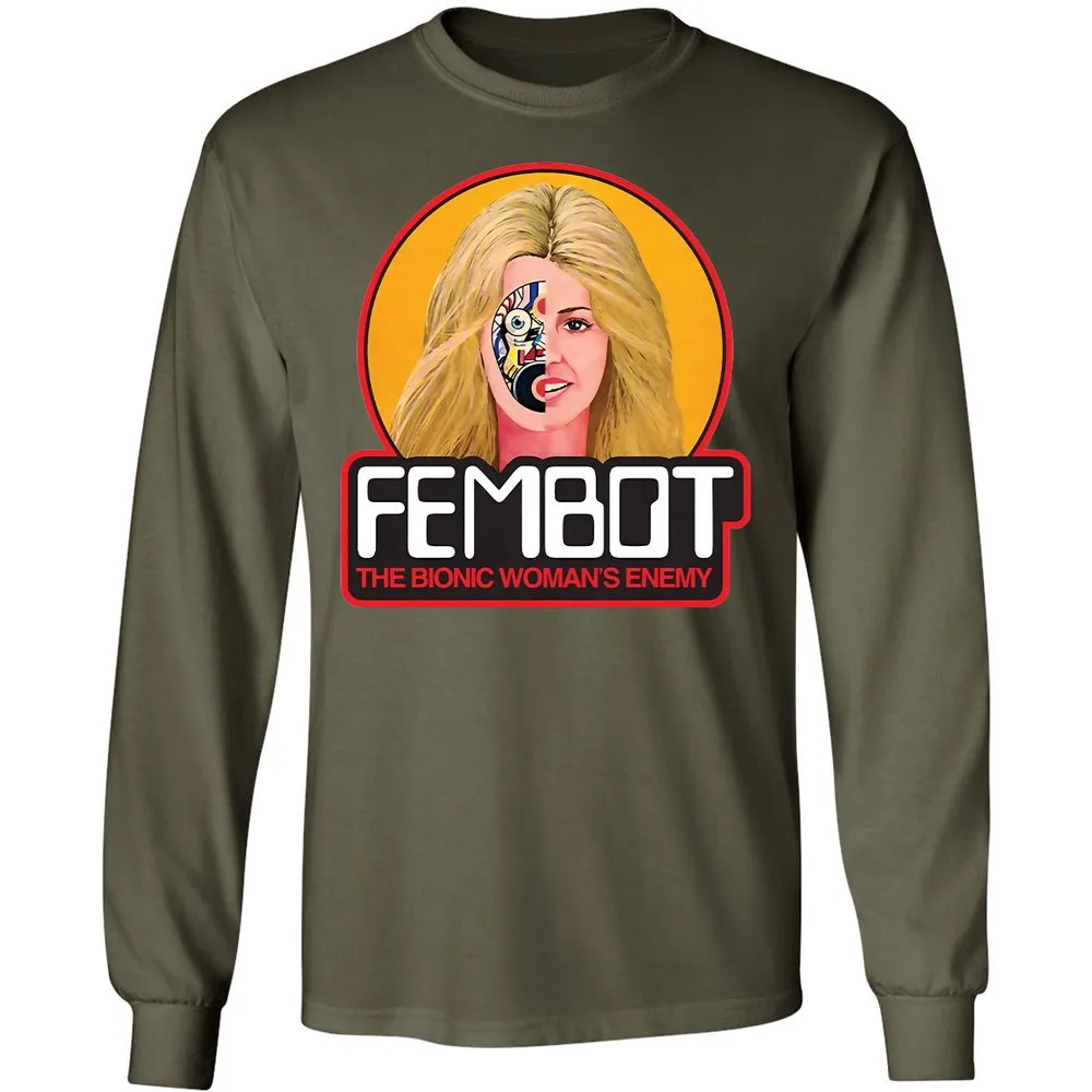Long Sleeve T-Shirt - 9K1BU86X - Military Green - 16