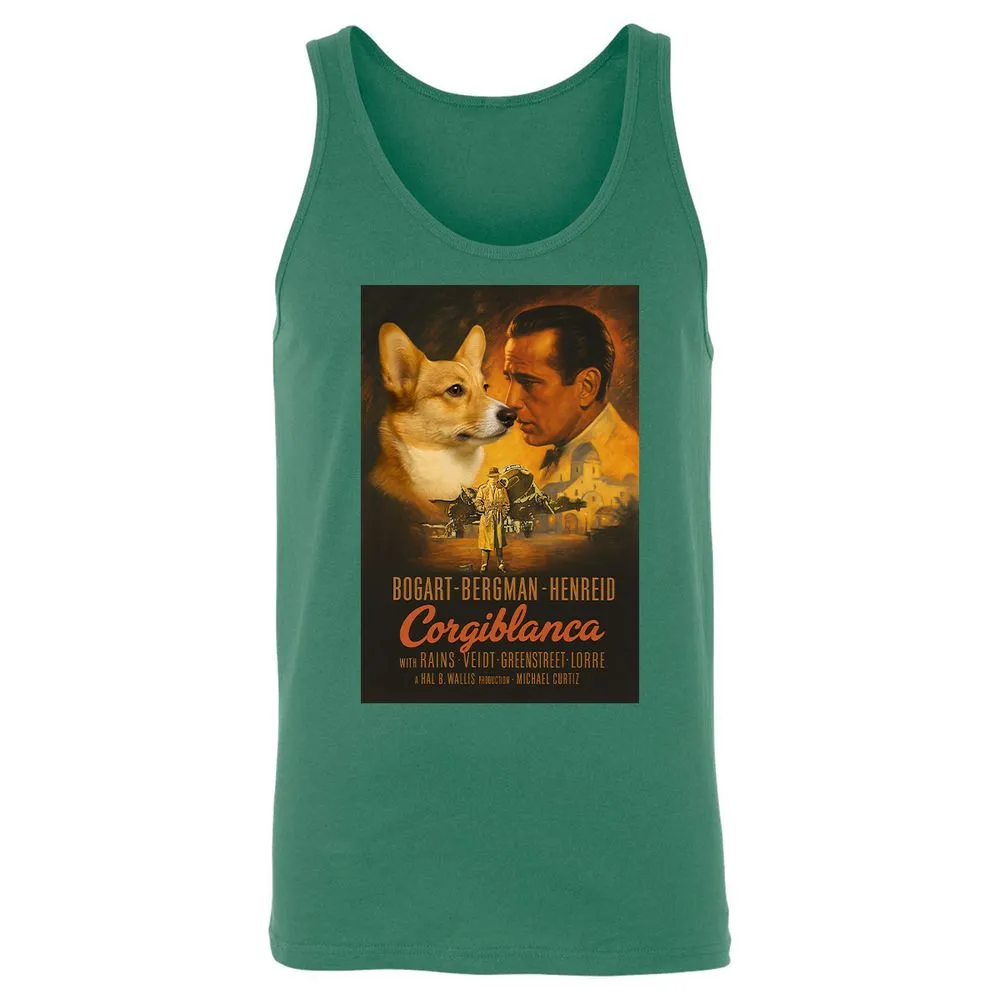 Unisex Jersey Tank - X5NH2W3L - Kelly - 9