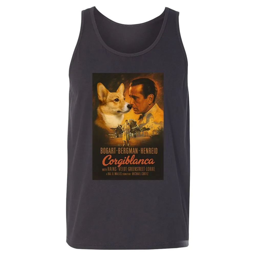 Unisex Jersey Tank - X5NH2W3L - Dark Grey - 7