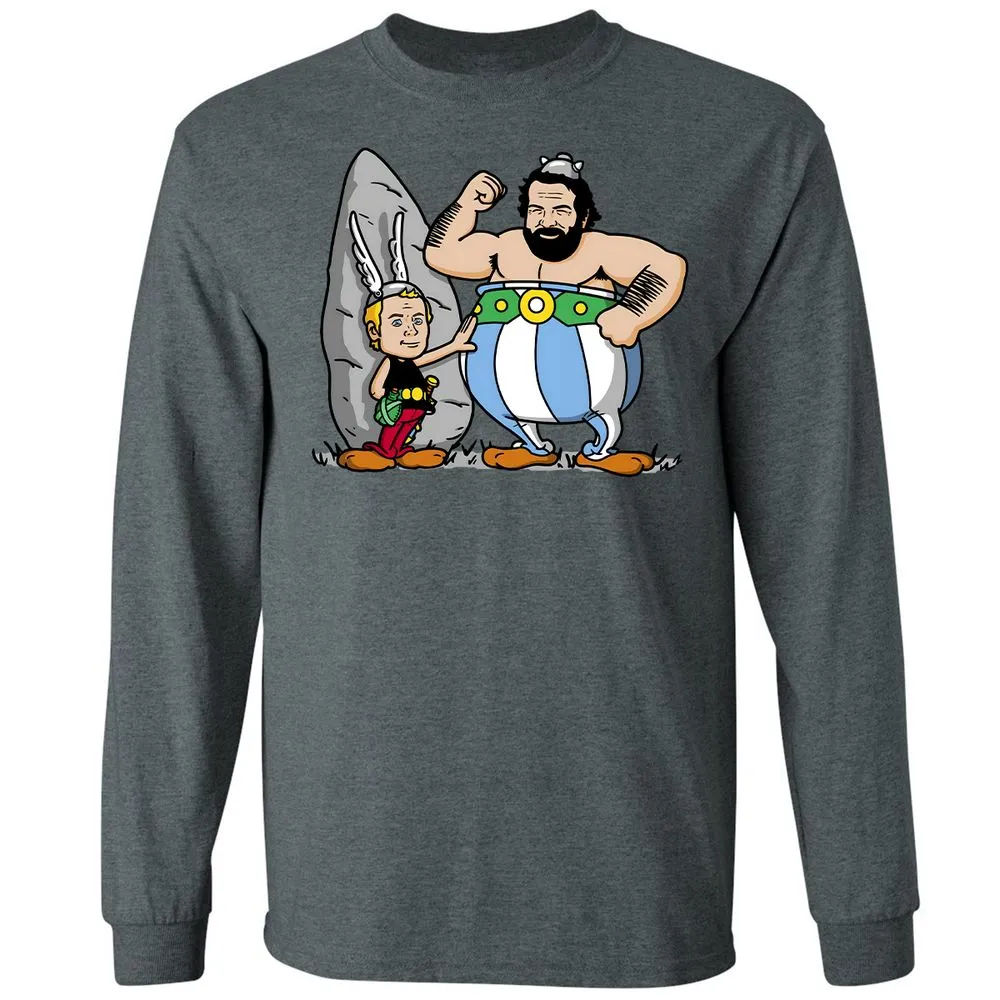 Long Sleeve T-Shirt - 4QMZRHG7 - Dark Heather - 15