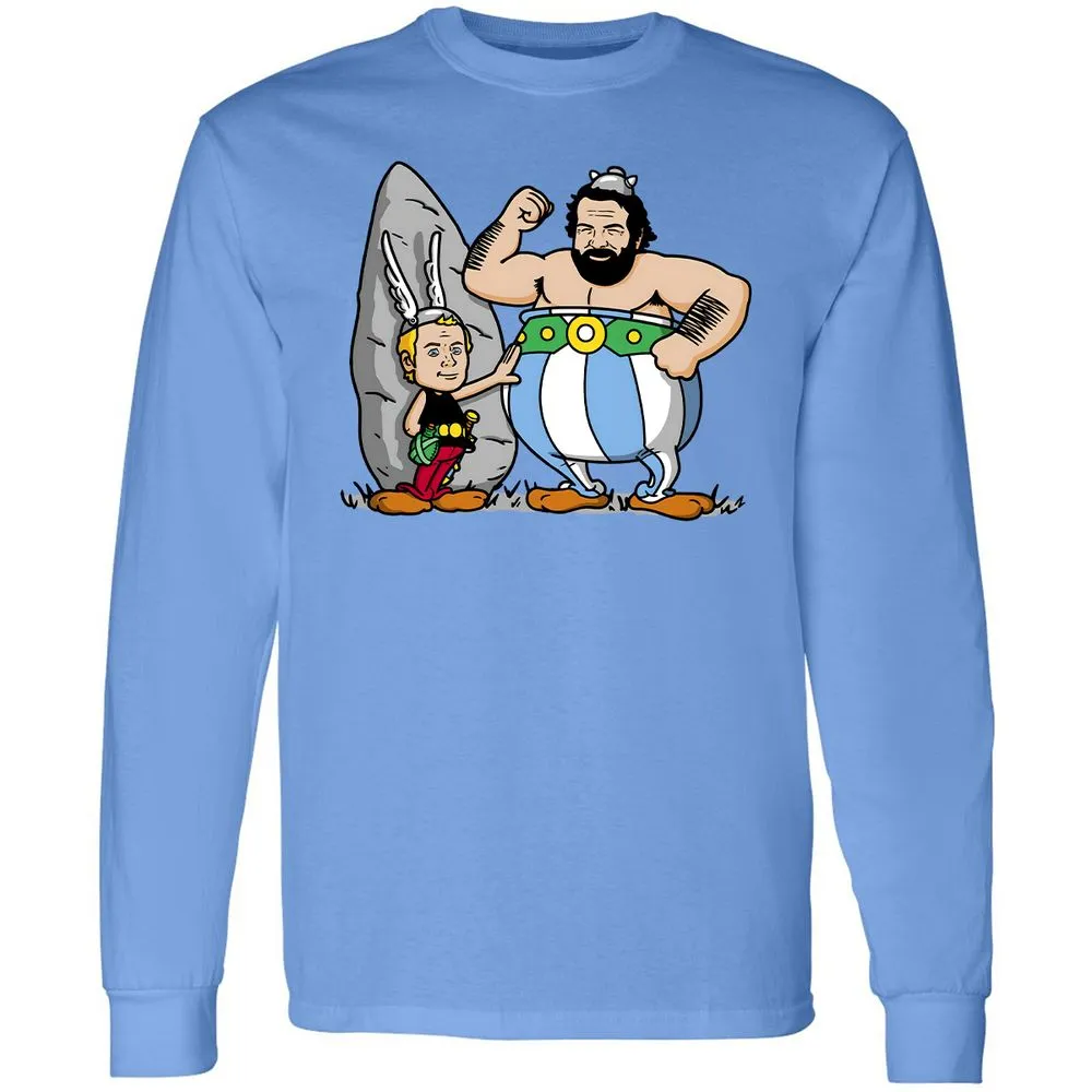 Long Sleeve T-Shirt - 4QMZRHG7 - Carolina Blue - 12