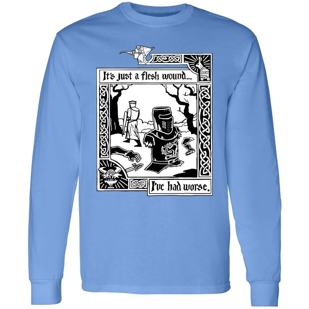 Long Sleeve T-Shirt - 3H8UDE3Z - Carolina Blue - 12