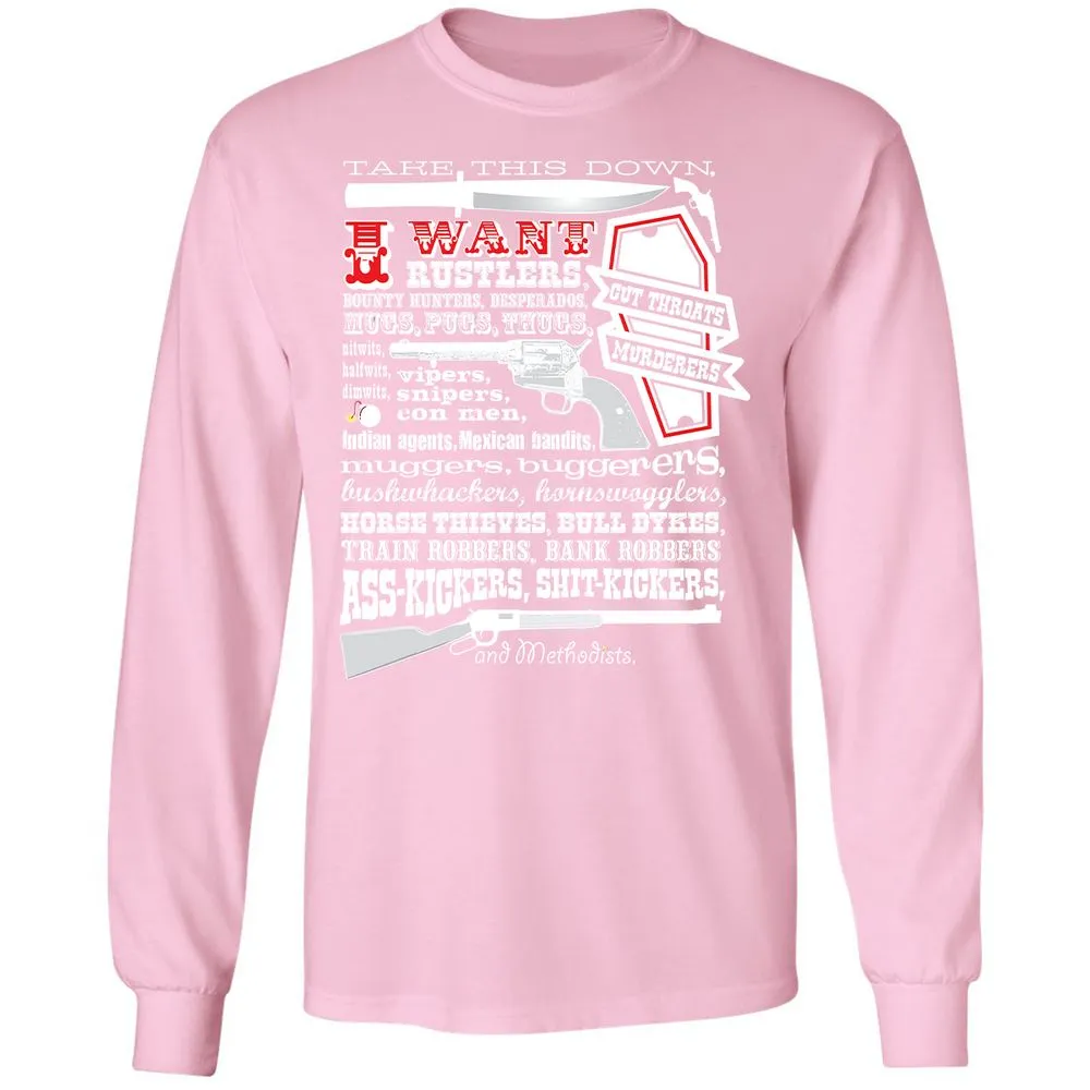 Long Sleeve T-Shirt - A19VDBN8 - Light Pink - 3