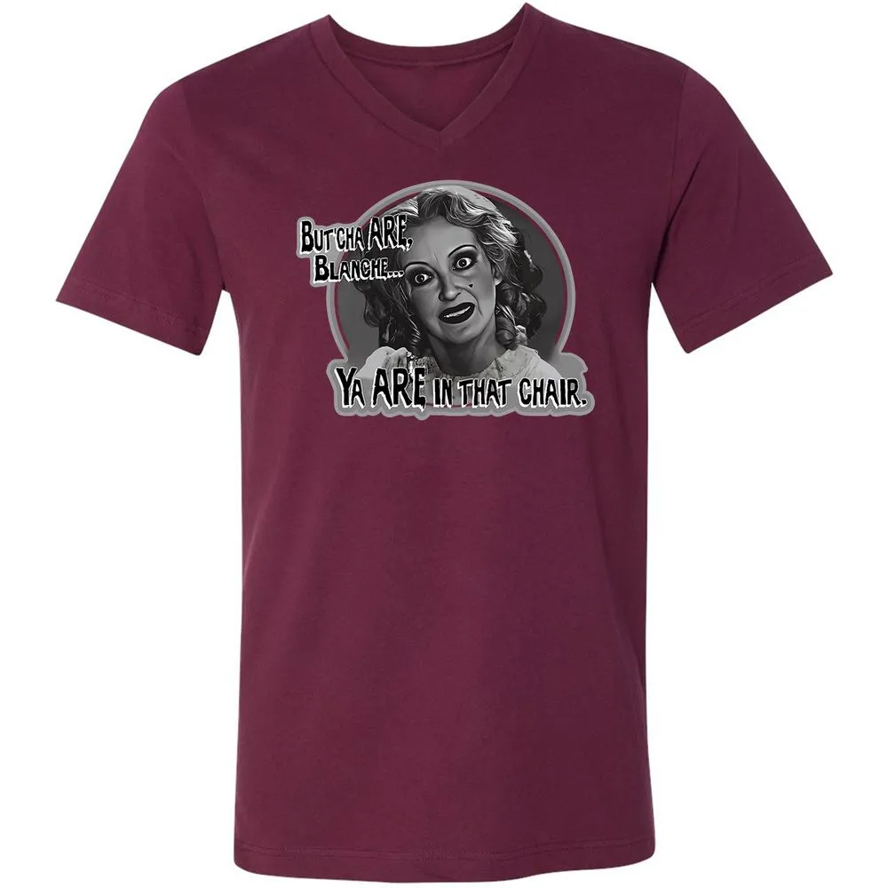 Unisex V-Neck T-Shirt - A5ZWCLLR - Maroon - 6