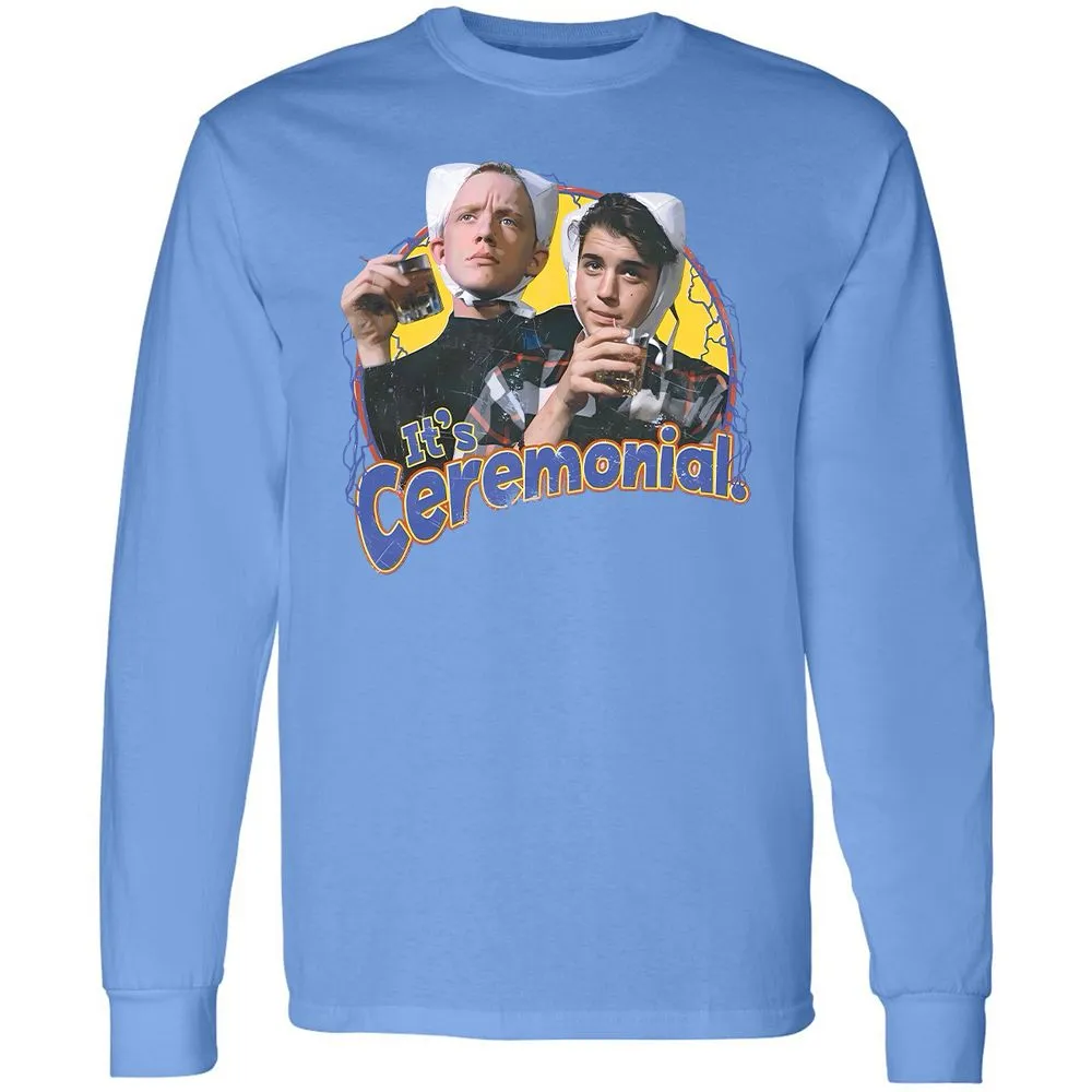 Long Sleeve T-Shirt - BBP7ZDFD - Carolina Blue - 12