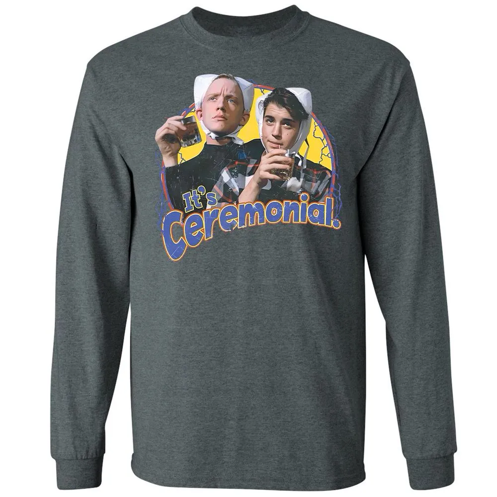 Long Sleeve T-Shirt - BBP7ZDFD - Dark Heather - 15