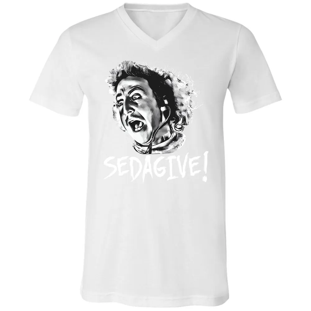 Unisex V-Neck T-Shirt - LF2UNZRP - White - 5