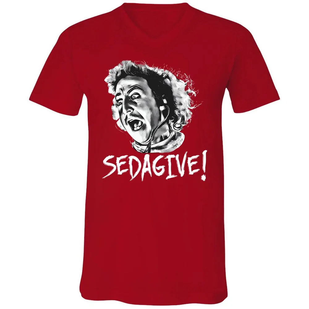 Unisex V-Neck T-Shirt - LF2UNZRP - Red - 3
