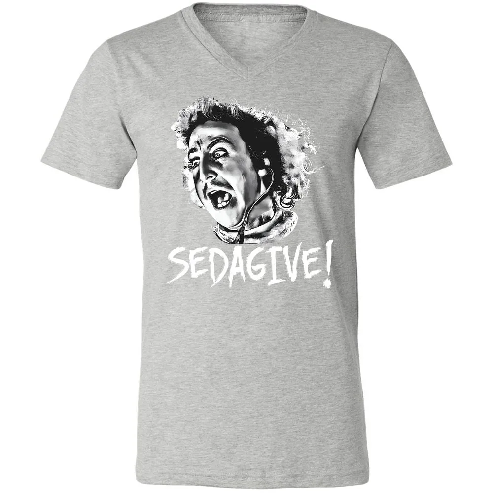 Unisex V-Neck T-Shirt - LF2UNZRP - Athletic Heather - 7