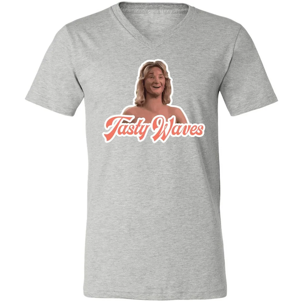 Unisex V-Neck T-Shirt - Y8BE5F7S - Athletic Heather - 7
