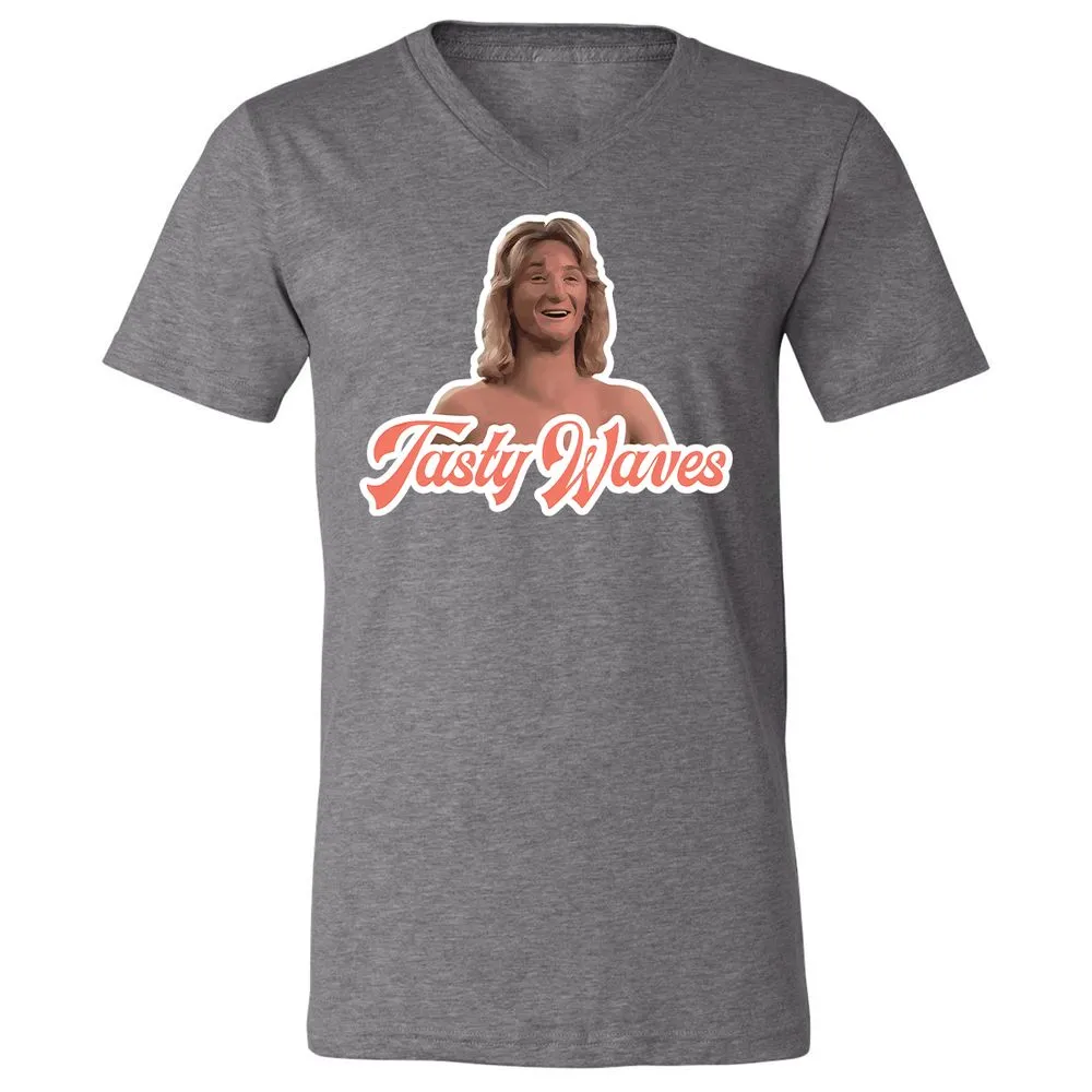 Unisex V-Neck T-Shirt - Y8BE5F7S - Deep Heather - 13