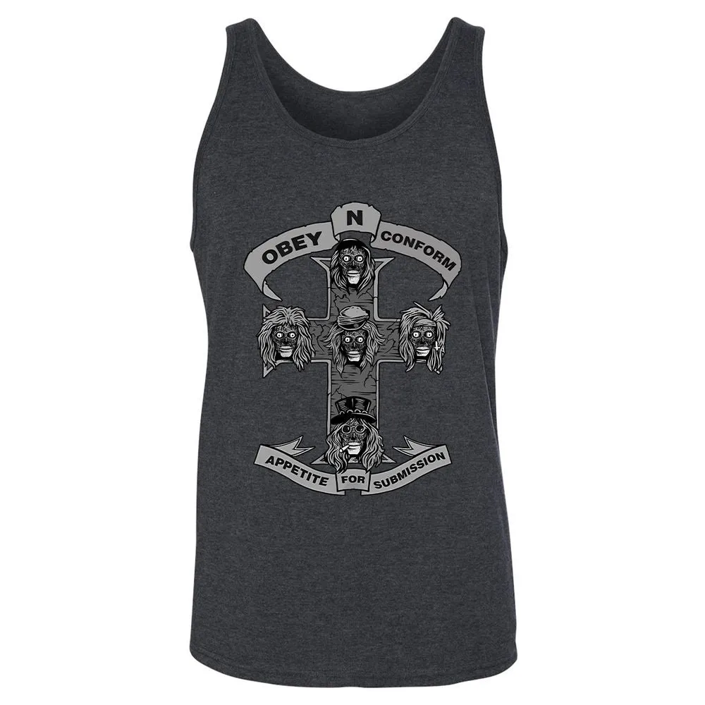 Unisex Jersey Tank - K5X6NM68 - Dark Grey Heather - 6