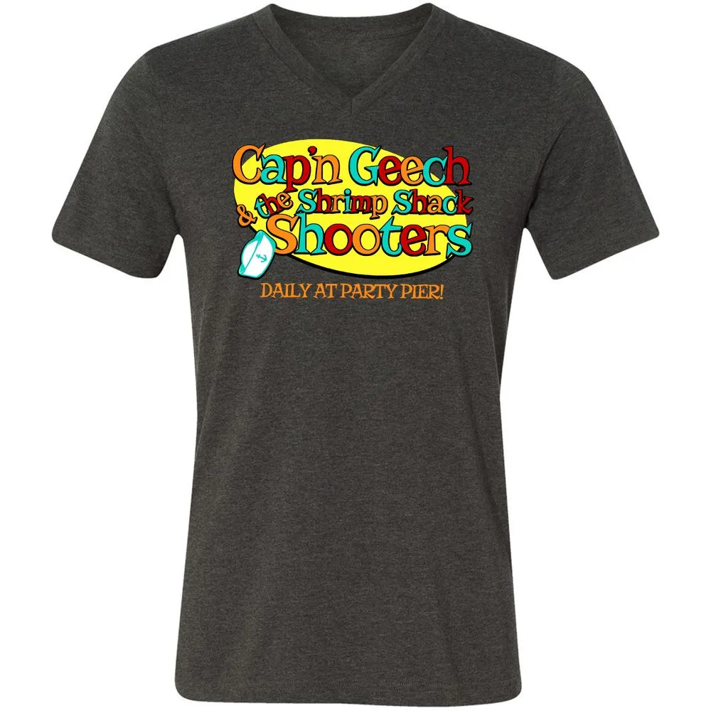 Unisex V-Neck T-Shirt - UYNWFEAZ - Dark Grey Heather - 8