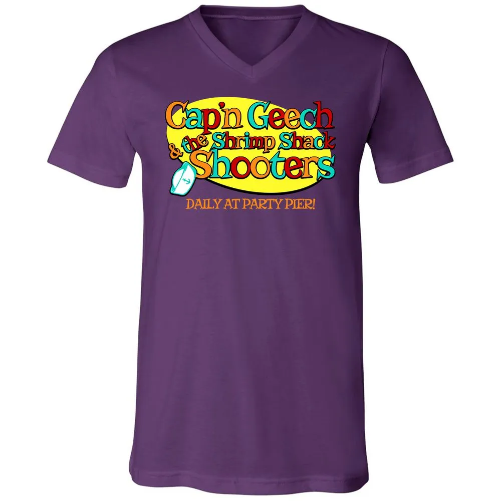 Unisex V-Neck T-Shirt - UYNWFEAZ - Team Purple - 9