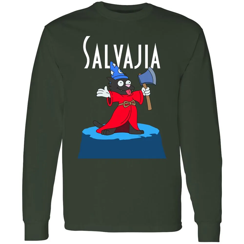 Long Sleeve T-Shirt - HQCFGY7C - Forest Green - 4