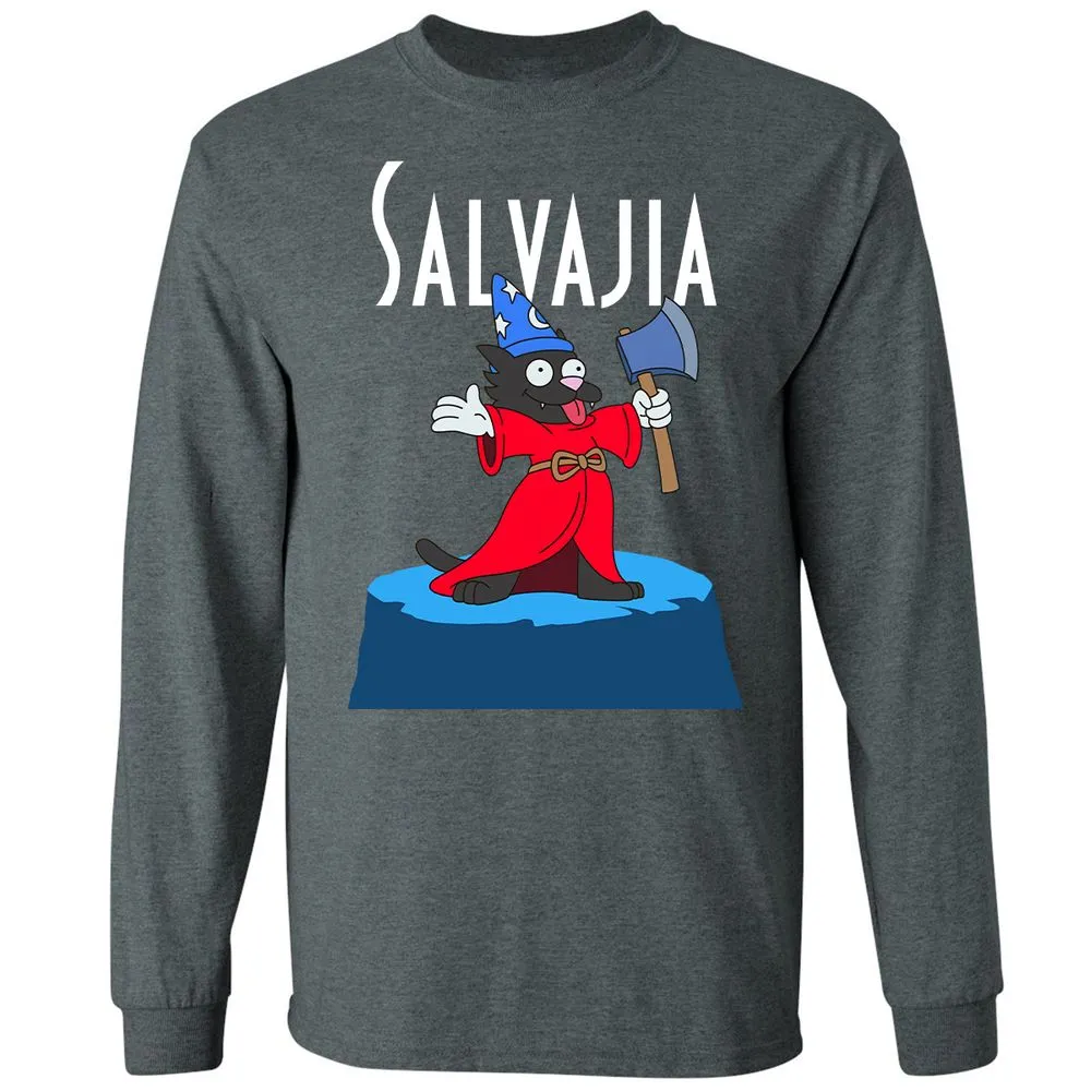 Long Sleeve T-Shirt - HQCFGY7C - Dark Heather - 15
