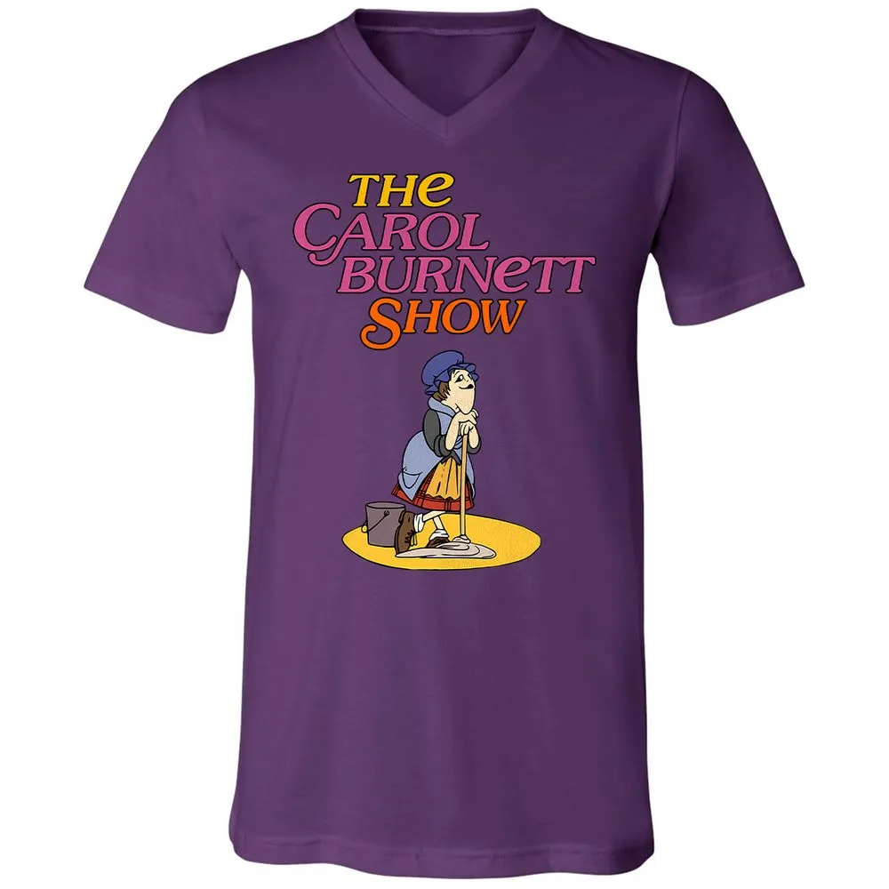Unisex V-Neck T-Shirt - Z3V1L4M2 - Team Purple - 9
