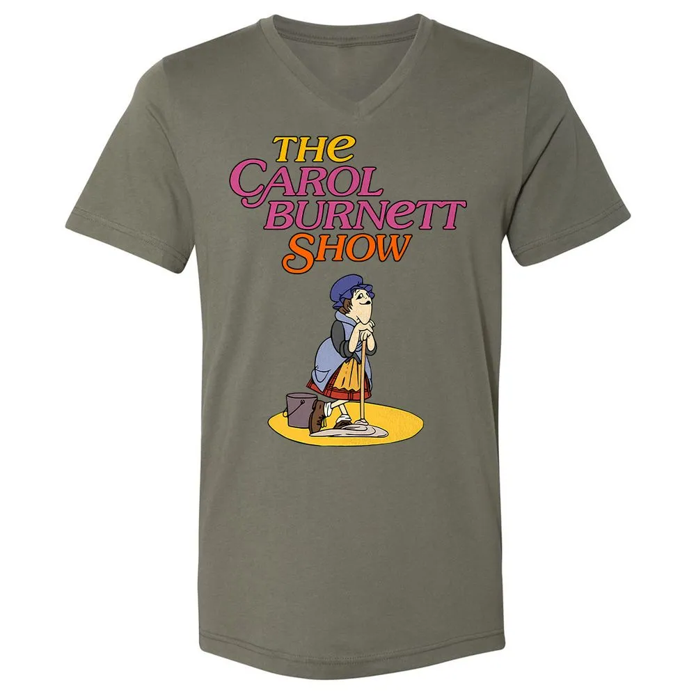Unisex V-Neck T-Shirt - Z3V1L4M2 - Military Green - 10