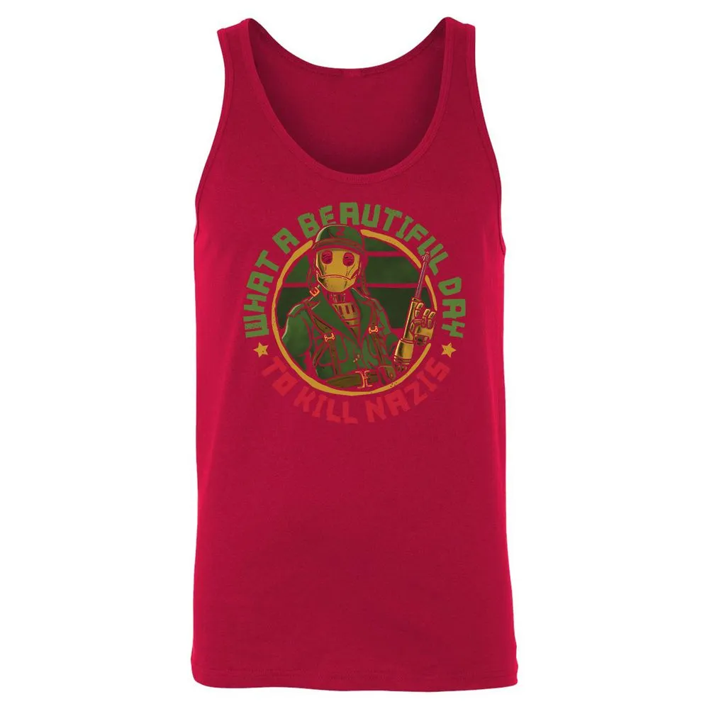 Unisex Jersey Tank - CTDDAY44 - Red - 11