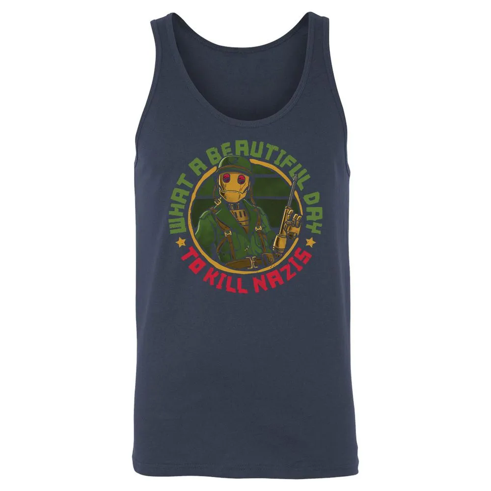 Unisex Jersey Tank - CTDDAY44 - Navy - 2