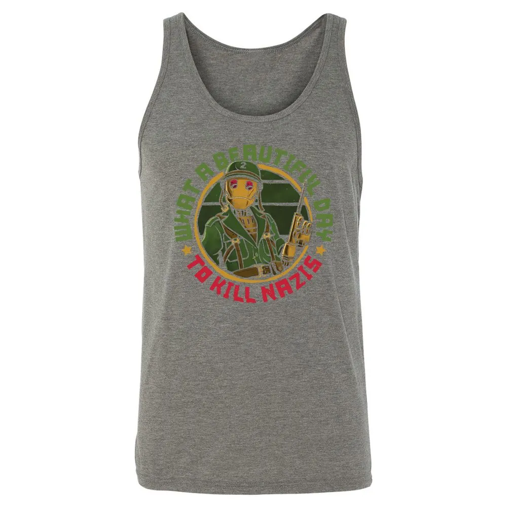Unisex Jersey Tank - CTDDAY44 - Grey Triblend - 8