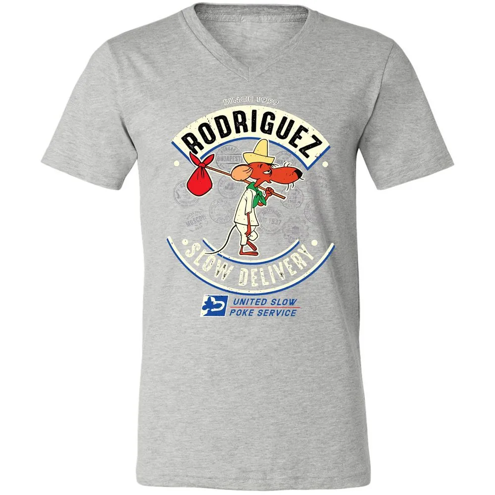 Unisex V-Neck T-Shirt - EJFHH1FP - Athletic Heather - 7
