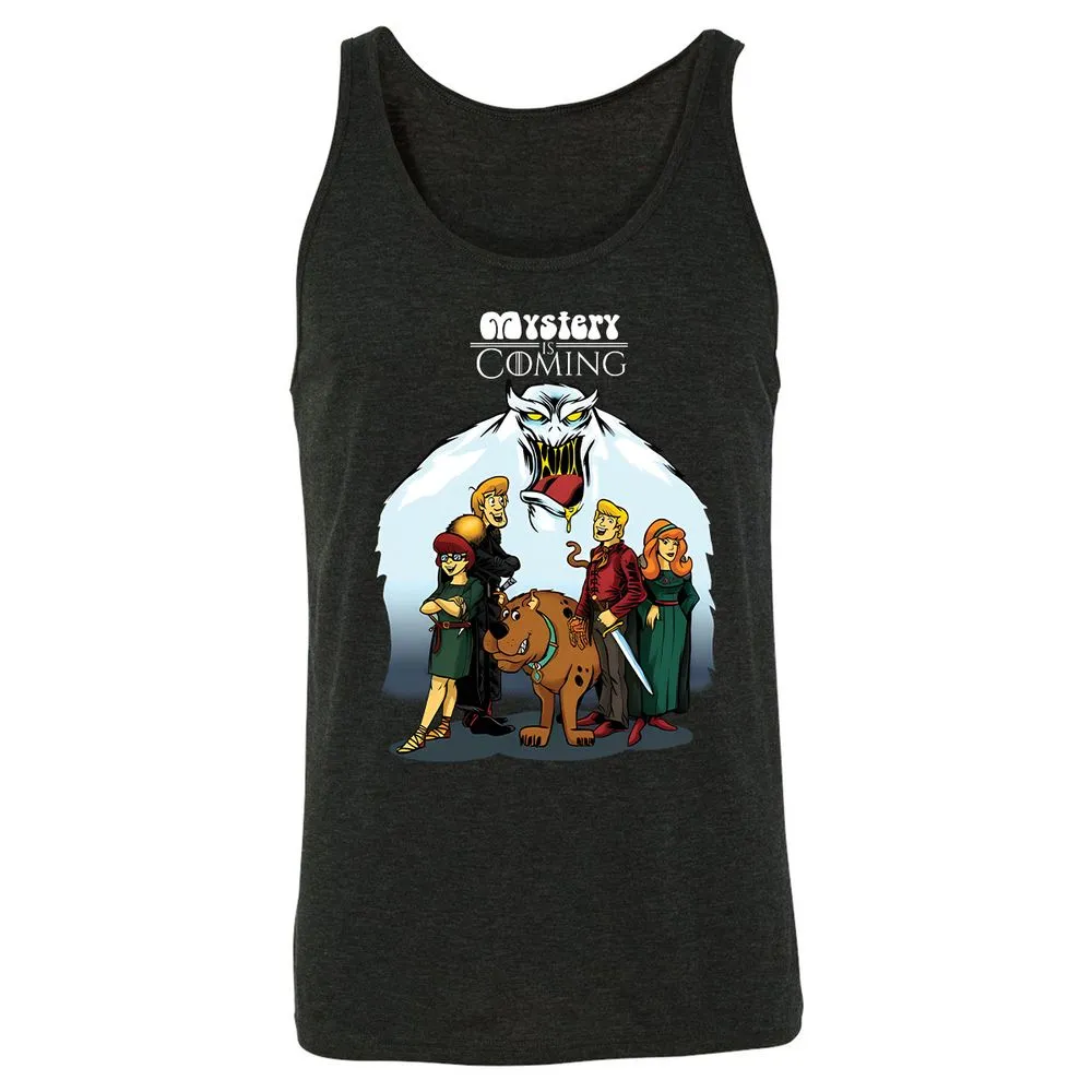Unisex Jersey Tank - 12MJK8GX - Charcoal Black Triblend - 5