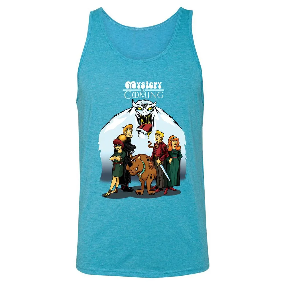 Unisex Jersey Tank - 12MJK8GX - Aqua Triblend - 3