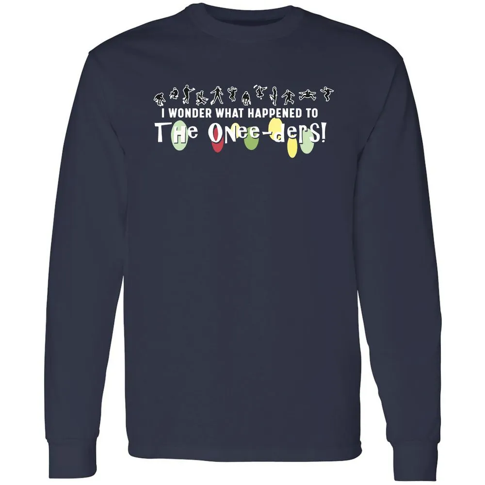 Long Sleeve T-Shirt - WV4DU2AV - Navy - 2