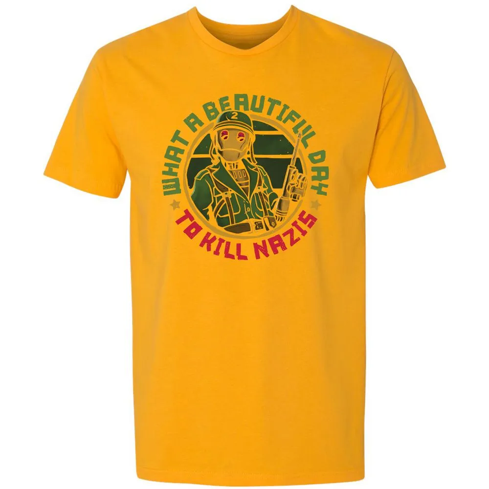 Premium Unisex T-Shirt - GTKX1WGB - Gold - 12
