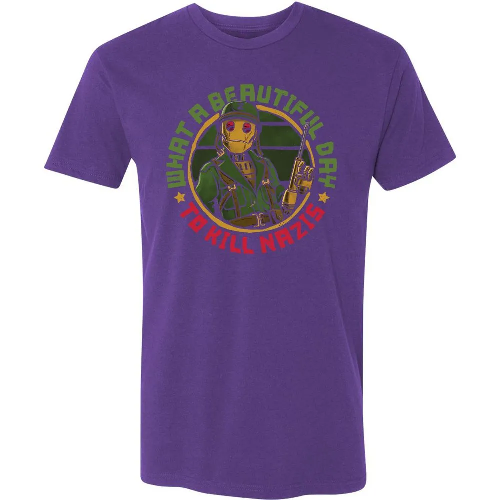Premium Unisex T-Shirt - GTKX1WGB - Purple Rush - 7