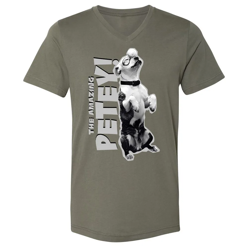 Unisex V-Neck T-Shirt - GTA4QVXH - Military Green - 10