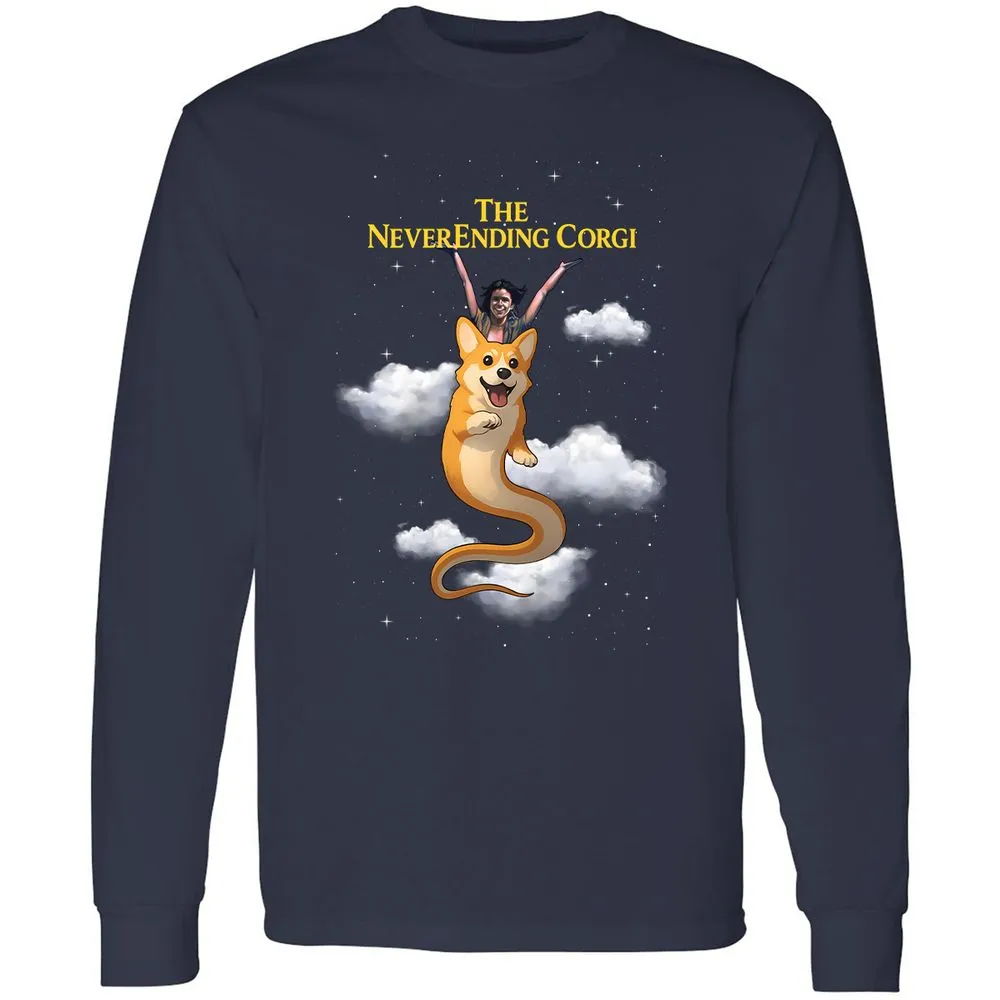 Long Sleeve T-Shirt - 81DGJ7HA - Navy - 2