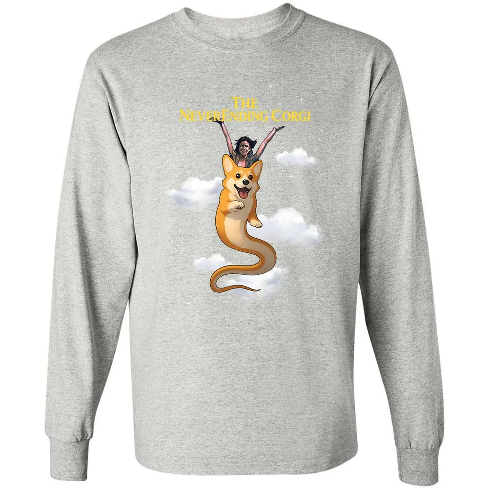Long Sleeve T-Shirt - 81DGJ7HA - Ash - 7