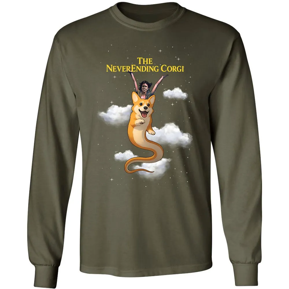 Long Sleeve T-Shirt - 81DGJ7HA - Military Green - 16