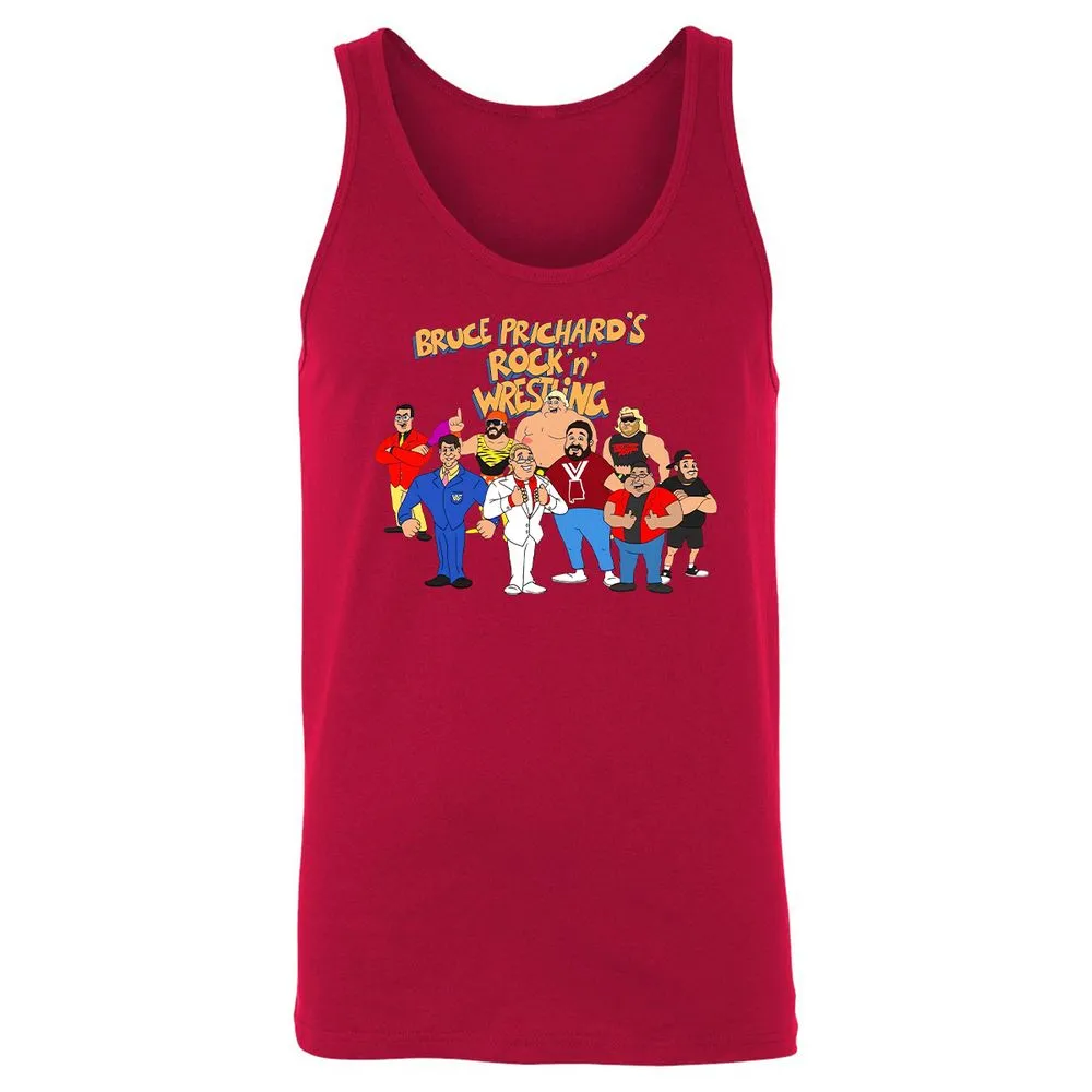 Unisex Jersey Tank - 9PGY8L1Y - Red - 11