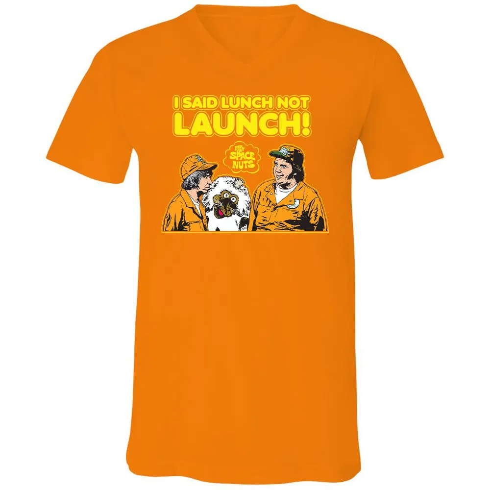 Unisex V-Neck T-Shirt - EDEU86YX - Orange - 11