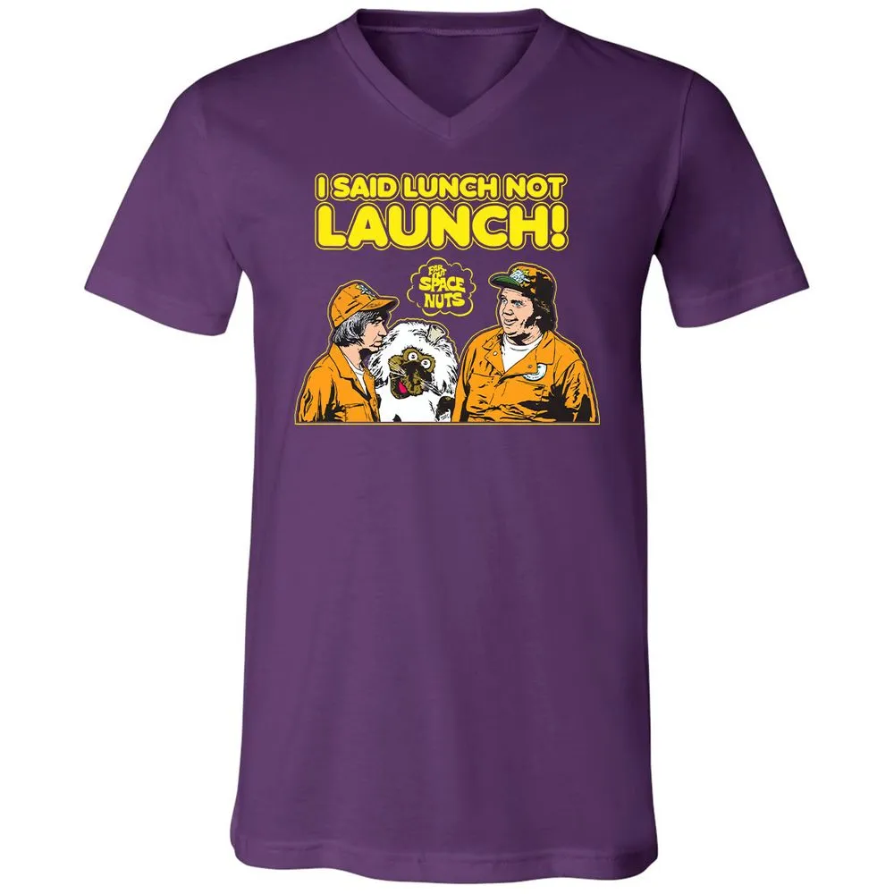 Unisex V-Neck T-Shirt - EDEU86YX - Team Purple - 9