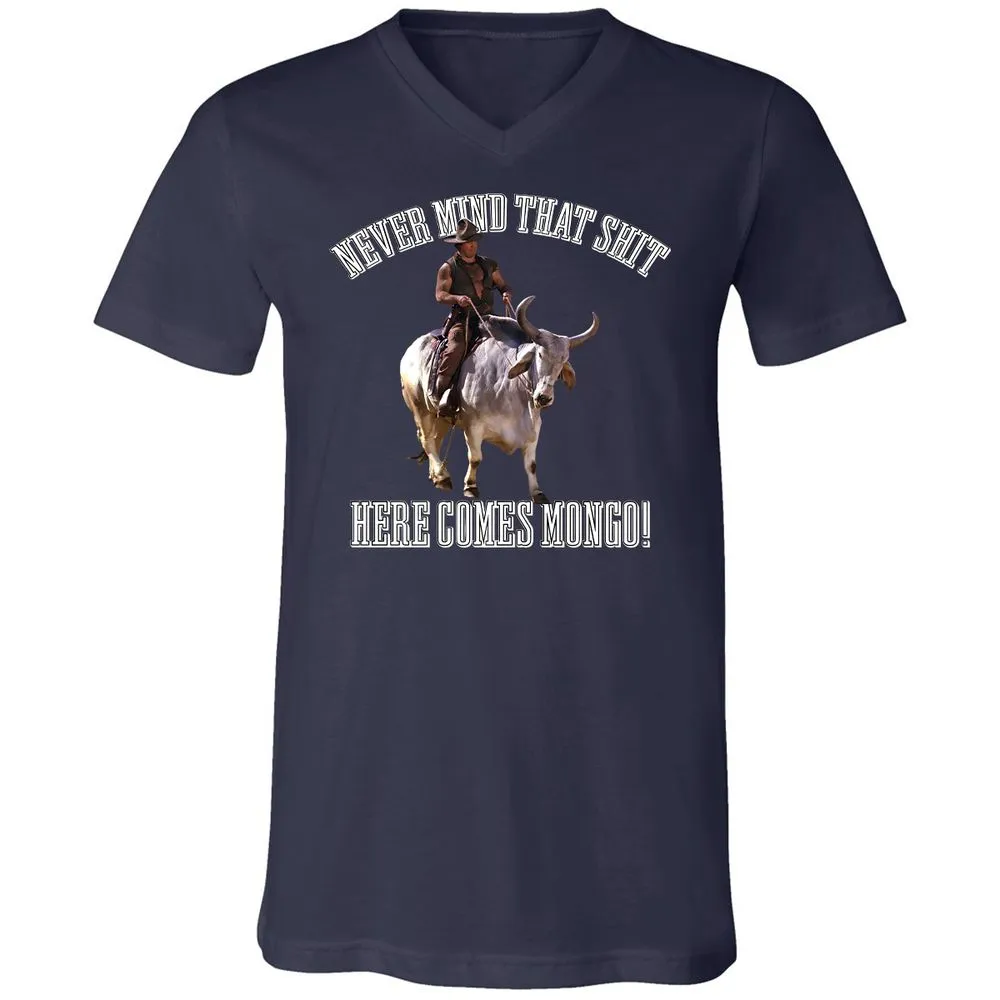 Unisex V-Neck T-Shirt - MV1V3Q4A - Navy - 2