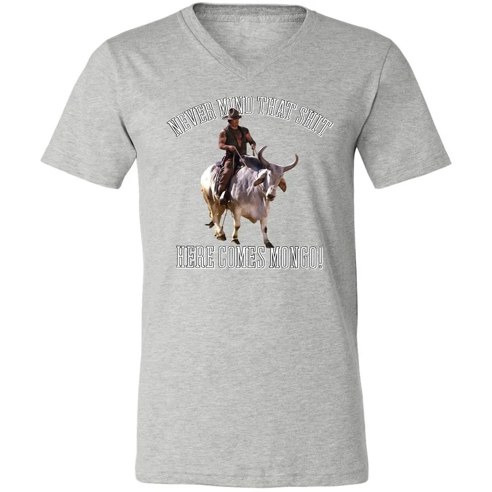 Unisex V-Neck T-Shirt - MV1V3Q4A - Athletic Heather - 7